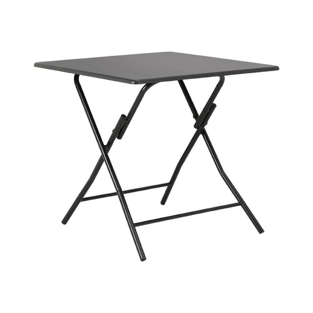 Furinbox โต๊ะพับ รุ่นแฟรงค์ ขนาด 80 ซม. - สีดำ